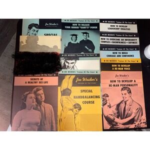 Vintage Joe Weider's Trainer of the Stars 1959 Lot Of 14 Magazines